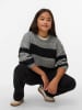Vero Moda Girl Strickpullover in Medium Grey Melange