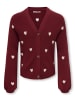 KIDS ONLY Strickjacke in Cabernet