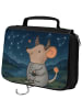 Mr. & Mrs. Panda Kulturtasche Stier Astrologie Design ohne Spruch in Weiß