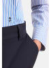 Seidensticker Kelchkragenbluse Slim in Mittelblau