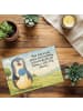 Mr. & Mrs. Panda Puzzle Pinguin Lolli Design mit Spruch in Weiß