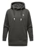 Navahoo Kapuzensweatshirt Silberengelchen in Dark Grey Melange