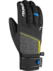 Reusch Fingerhandschuhe Luca R-TEX® XT in 7623 black mel/saf.yell/b.blue