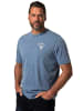 JP1880 Kurzarm T-Shirt in blue denim