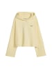 Marc O'Polo DENIM Hoodie cropped in Butter Yellow