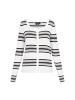 usha BLACK LABEL Women Cardigan in offwhite black