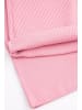 Coccodrillo Gerippte Leggings mit langem Hosenbein in rosa