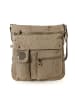 Bag Street Umhängetasche Nylon stone (grau, braun) ca. 31cm