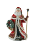 Goebel Figur " Santa mit Kranz und Stab " in Bunt