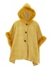 Usha Women Poncho in Gelb