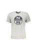 North Sails Grau Baumwolle Herren T-Shirt