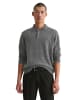 Marc O'Polo Pullover im Polo-Stil regular in Graphic Grey Melange