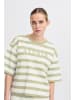 ICHI Sweatshirt IHOCIE Loose fit in Tea stripe