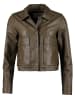 Maze Lederjacke 42024082 in oliv