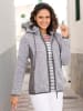 WITT WEIDEN Strickfleecejacke in anthrazit-meliert