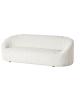 Beliani 3-Sitzer Sofa MALUNG in Weiß - (W) 200 x (H) 68 x (L) 79 cm