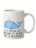 Mr. & Mrs. Panda Kaffeetasse Wal Konfetti mit Spruch in Weiß