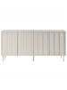 Beliani Sideboard CLUNES in Beige - (W) 160 x (H) 75 x (L) 38 cm