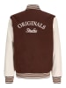 JACK & JONES Junior Blousonjacke in Deep Mahogany