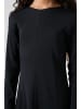 Garcia Langarmkleid A-Form in off black