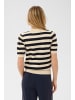 SAINT TROPEZ Strickpullover MilaSZ Gerade Passform in Nightsky Birch Block Stripe