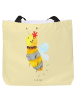 Mr. & Mrs. Panda Einkaufstasche Biene Blume ohne Spruch in Gelb Pastell