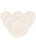 Villeroy & Boch 6er Set Speiseteller Manoir in ø 26,7 cm in weiß