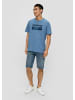 s.Oliver T-Shirt kurzarm in Blau