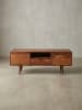KADIMA DESIGN HiFi Lowboard Massivholz Landhaus TV Kommode 135x51x45cm,
