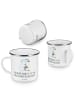 Mr. & Mrs. Panda Emaille Tasse Trauerbewältigung Haustierverlust... in Weiß