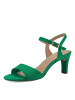 Tamaris Riemchensandaletten in Grün