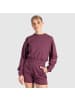 SMILODOX Crop Sweatshirt Althea in Violett