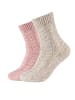 camano Sockenbox cozy cable stitch 2er Pack dusty rose