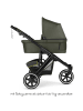 ABC-Design Kombi-Kinderwagen Salsa 5 Run - inkl. Babywanne, in gruen
