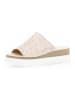 Gabor Pantoletten Gold/Beige