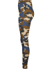 Urban Classics Urban Classics Damen Ladies High Waist Camo Tech Leggings in summerolive camo