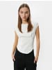 KOTON T-shirt in Ekru