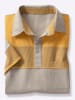 WITT WEIDEN Kurzarm-Poloshirt in ocker-sesam