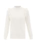 caspio Damen Strickpullover in Wollweiss