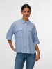 Vero Moda Hemd in Brunnera Blue