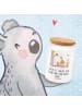Mr. & Mrs. Panda Keksdose Waldtiere Picknick mit Spruch in Weiß