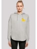 F4NT4STIC Oversized Hoodie Yellow Rubber Duck OVERSIZE HOODIE in grau
