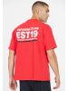 Virtus T-Shirt Dereck in 4148 Tomato