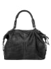 X-ZONE Shopper echt Leder in schwarz
