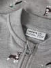 name it Sweatshirt-Jacke Reißverschluss Nmmnaris in grey melange