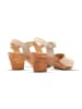 Woody Sandale in creme