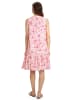 Vera Mont Sommerkleid im Boho Style in Cream/Pink
