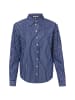 Marie Lund Bluse in marine weiß
