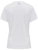 Hummel Hummel T-Shirt Hmlcore Multisport Damen Atmungsaktiv Schnelltrocknend in WHITE/TRUE BLUE