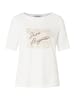 More & More Kurzarmshirt in off white